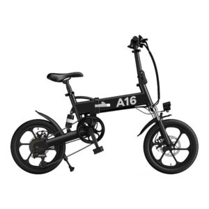 ADO A16+ electric bicycle black